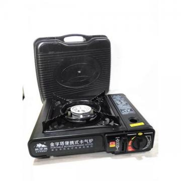 portable mini camping gas stove with BBQ,casette cooker for outdoor picnic or restaurant use